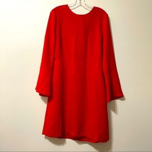 Banana Republic Dress Bell Sleeves Size 12.